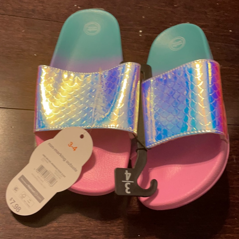 Girl mermaid sandals